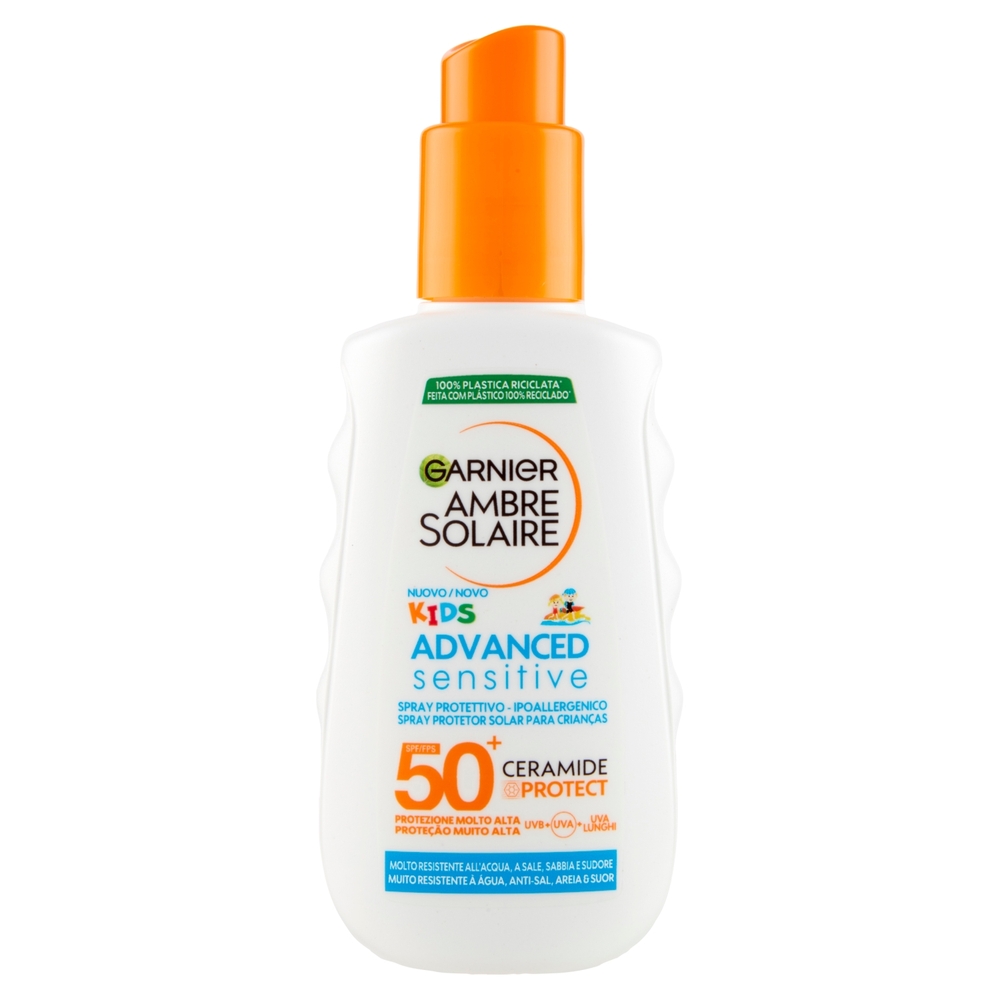Garnier Ambre Solaire Advanced Sensitive Kids Spray Ceramide Protect 150 ml